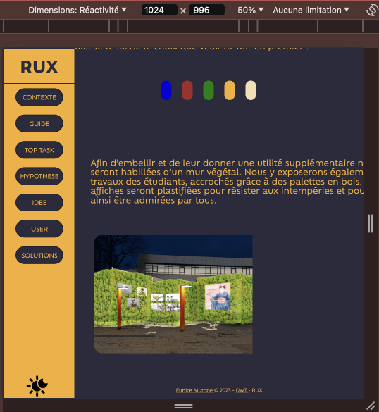Rux Desktop Image